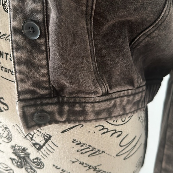 Anthropologie Cropped Denim Jacket - Picture 3 of 15